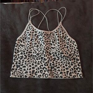 Leopard Print Women's Top